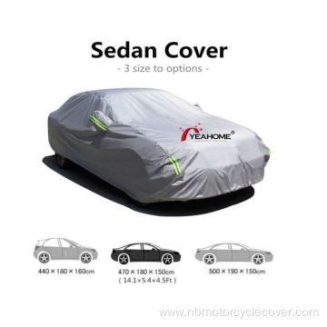 All Weather Protection Car Covers Silver Coating Material